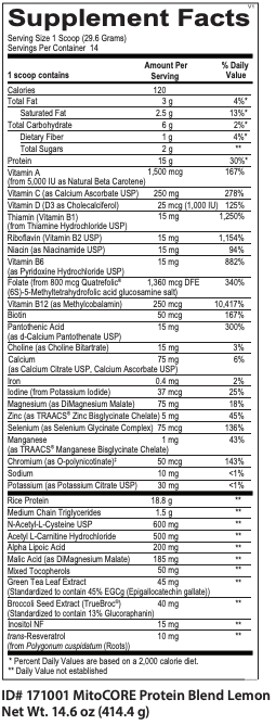 NutraQuench lemon